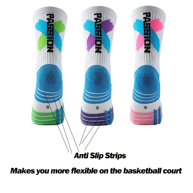 Veidoorn Basketball Socks – Thick Breathable Ankle Support for Kids