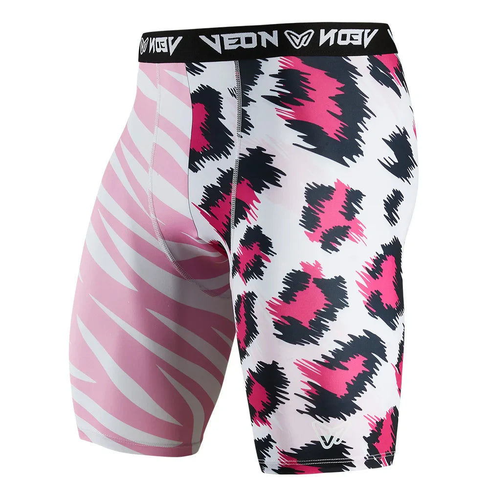 Veidoorn Men's Compression Training Shorts – Quick-Dry Breathable Performance