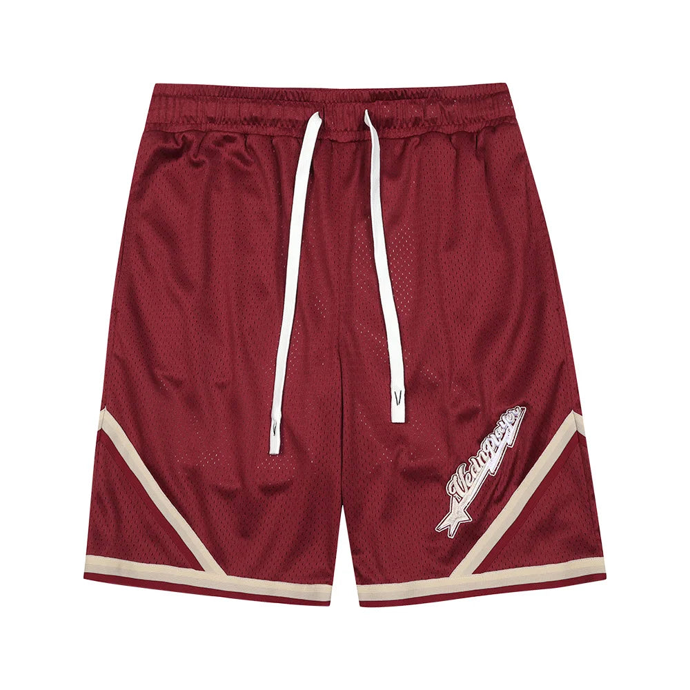Veidoorn Sky Blue Mesh Basketball Shorts – Ultimate Comfort and Breathability