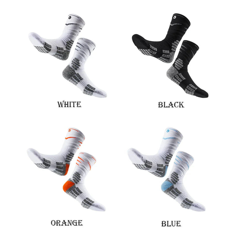 Veidoorn Athletic Cushioned Crew Socks – Superior Comfort and Secure Fit