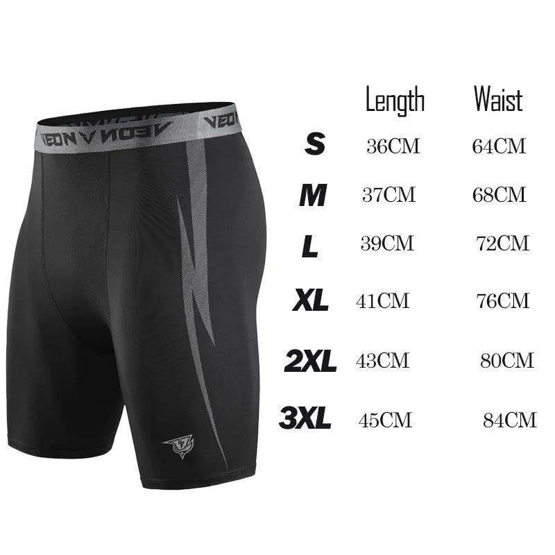 Veidoorn Compression Shorts – Ultimate Comfort for Athletic Workouts