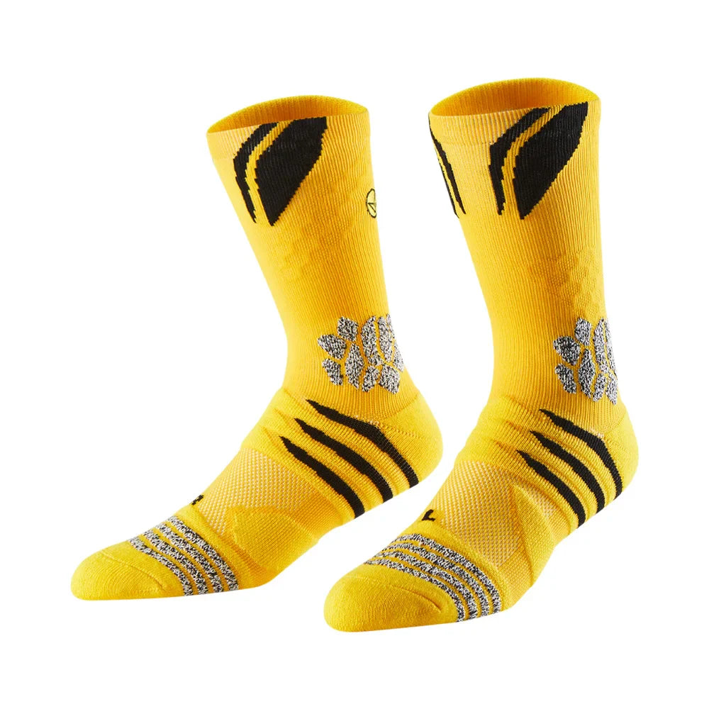 Veidoorn 2025 Elastic Basketball Socks – High Cushion Ankle Support