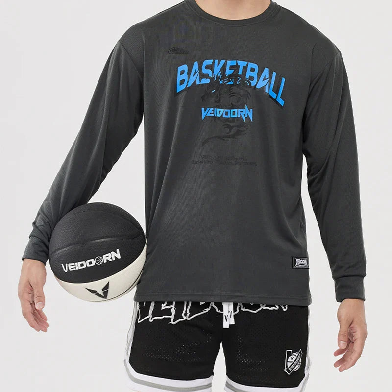 Veidoorn Long Sleeve T-Shirt – Breathable Moisture Wicking Fabric