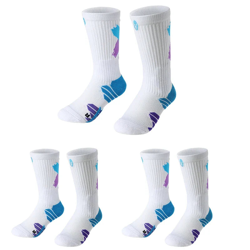 Veidoorn Basketball Socks – Thick Breathable Ankle Support for Kids