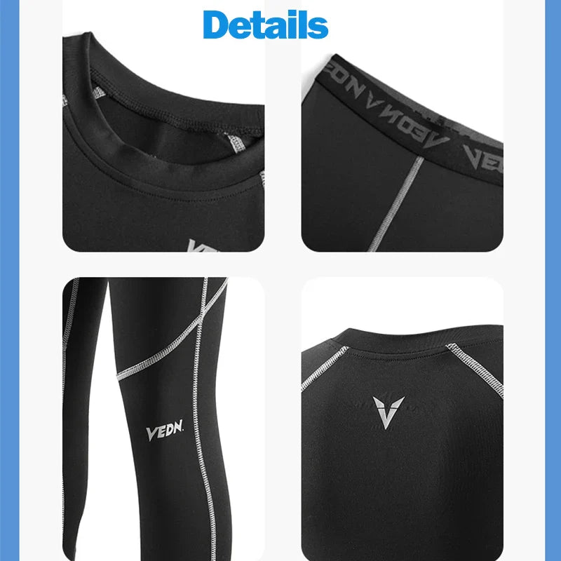 Veidoorn Youth Boys Compression Set – Exceptional Comfort and Support