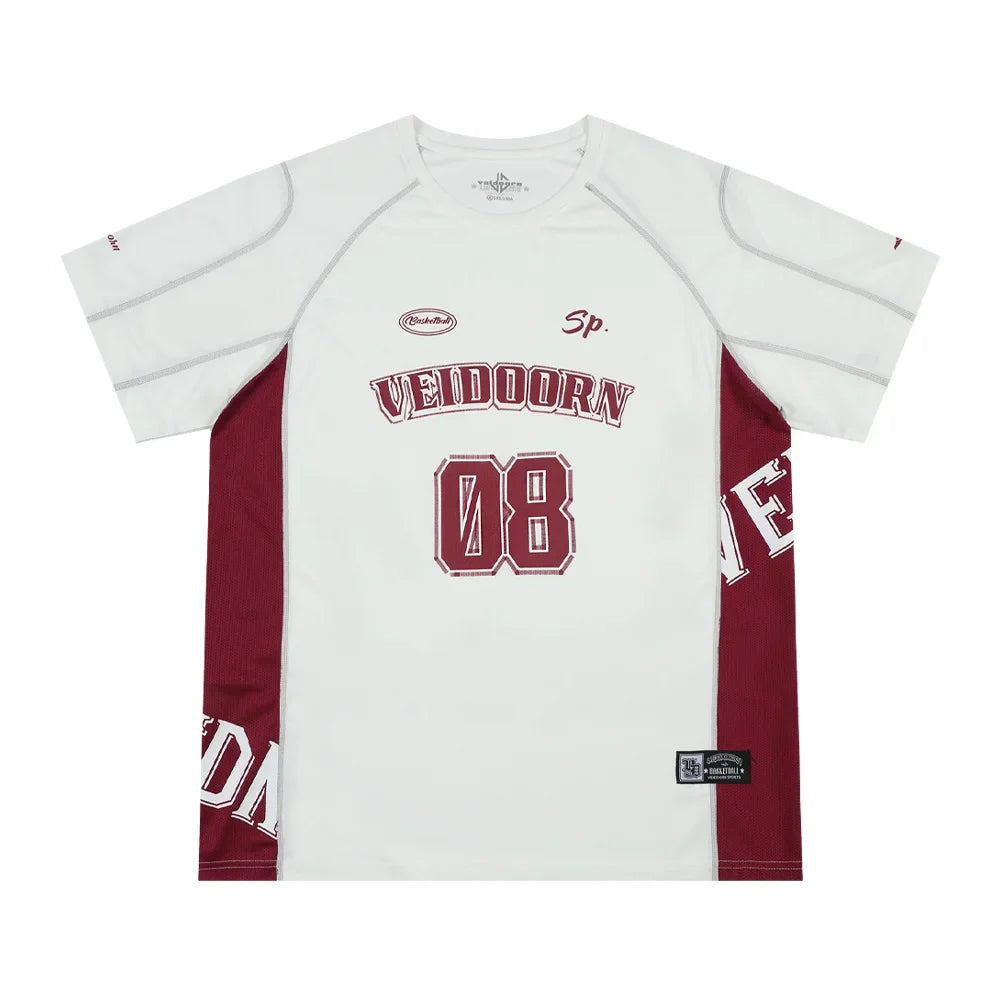 Veidoorn 2025 Purple Basketball Shirt – Lightweight Stretchable Sportswear