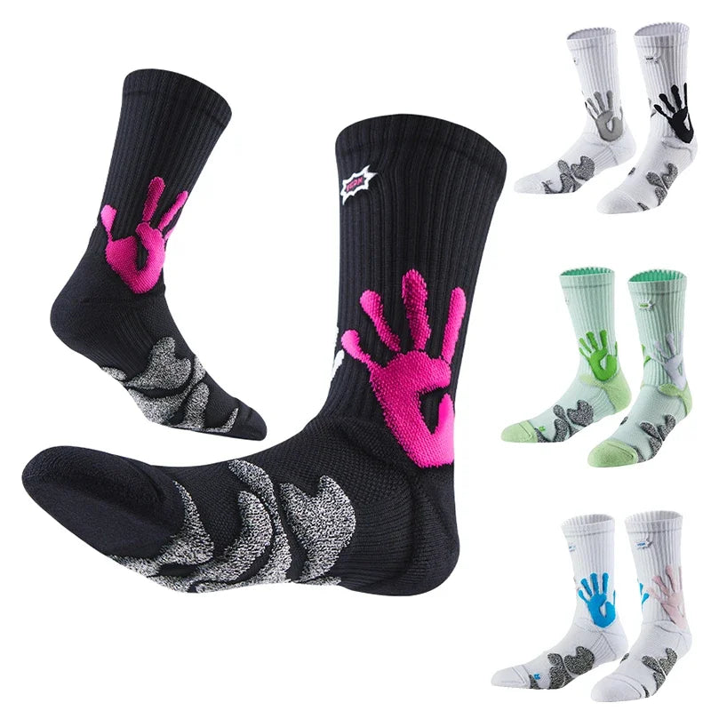 Veidoorn Athletic Crew Socks – Enhanced Comfort with Thicker Padding