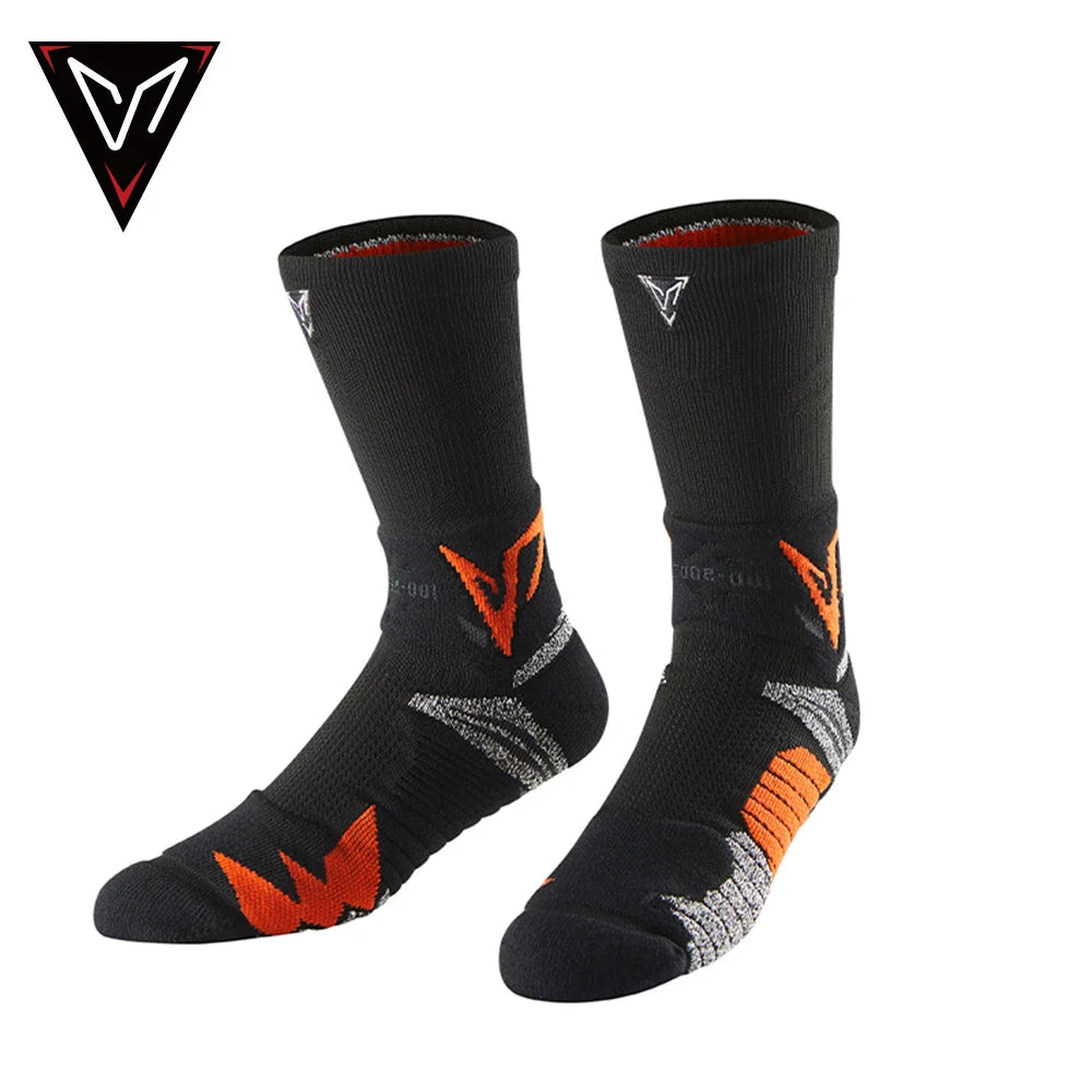 Veidoorn 2025 Elastic Compression Athletic Socks – Anti-Slip Arch Support and Quick-Dry Comfort