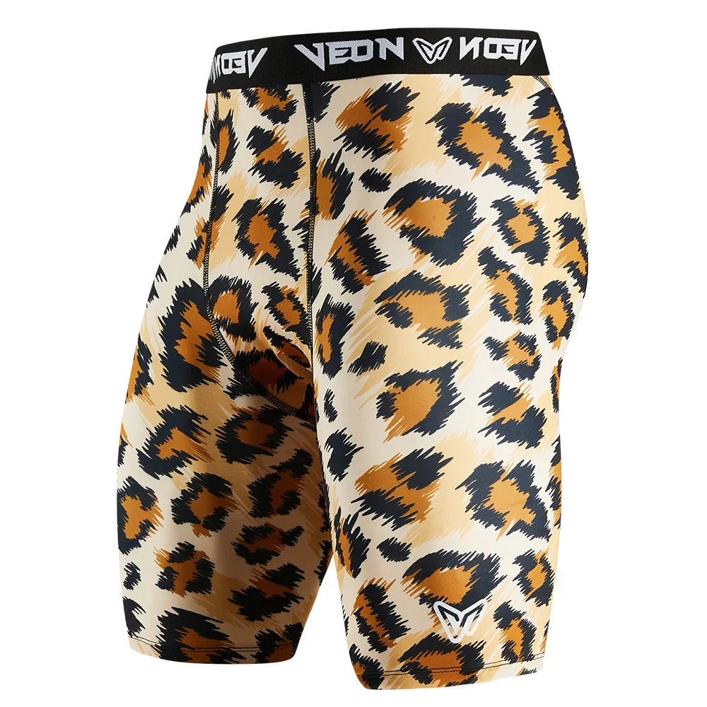 Veidoorn Men's Compression Training Shorts – Quick-Dry Breathable Performance