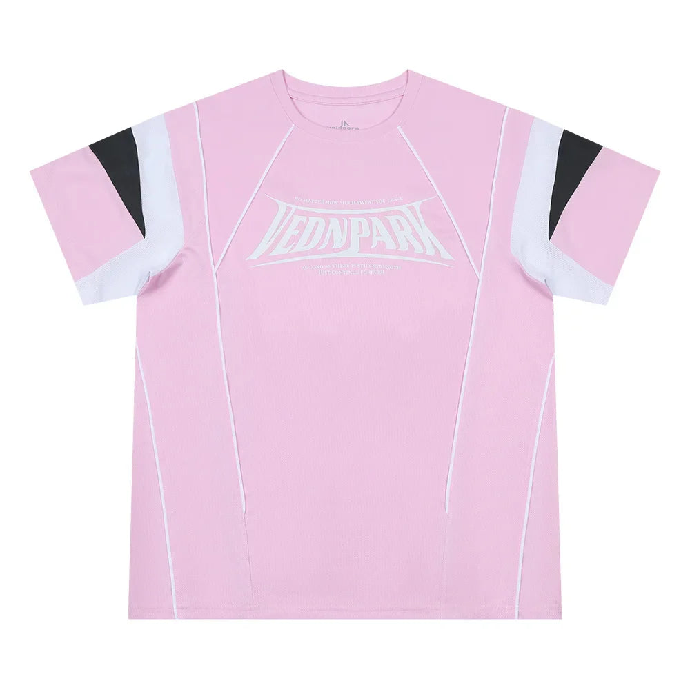 Veidoorn Summer Men's Breathable Sports T-Shirt – Lightweight Quick Dry Comfort