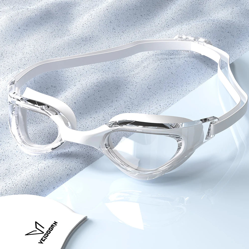 Veidoorn 2025 Anti-Fog HD Swimming Goggles – Clear Vision with UV Protection