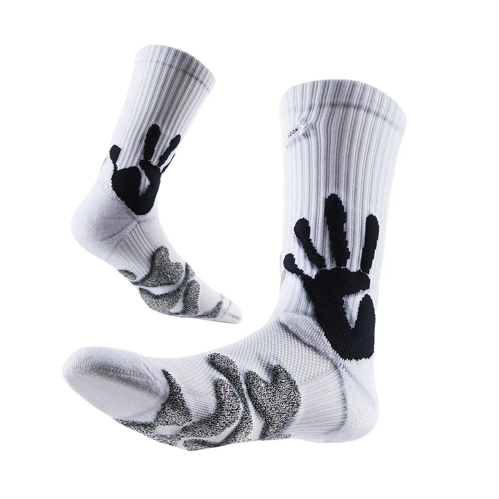 Veidoorn Athletic Crew Socks – Enhanced Comfort with Thicker Padding
