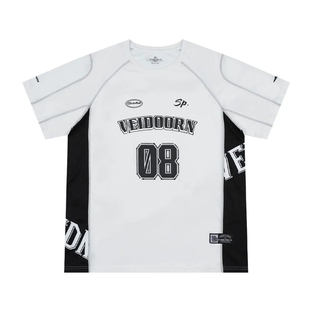 Veidoorn 2025 Purple Basketball Shirt – Lightweight Stretchable Sportswear