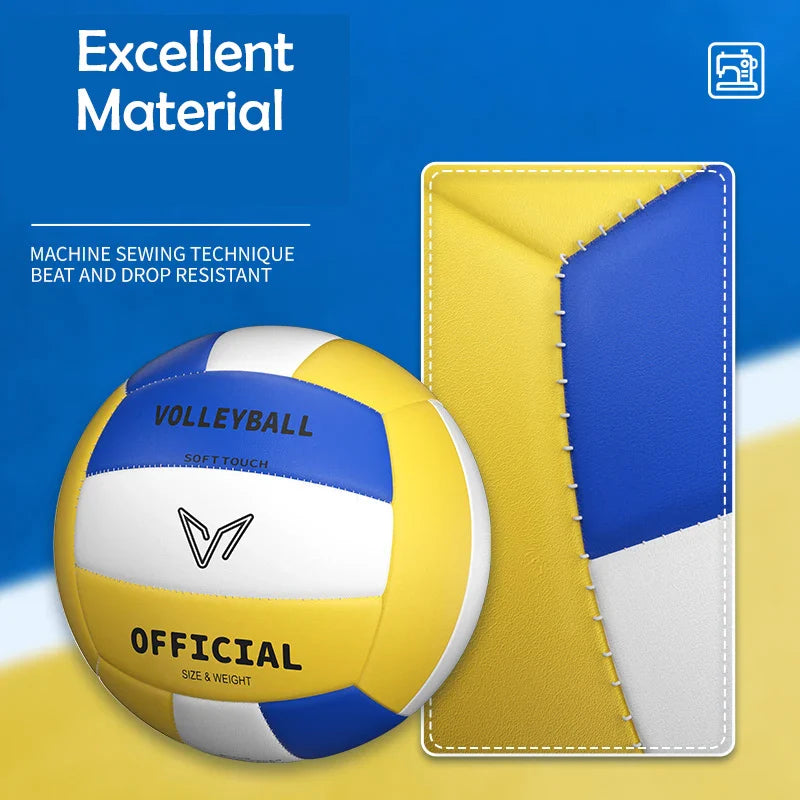 Veidoorn Professional Volleyball Size 5 – Premium Soft Touch Durable PVC Material