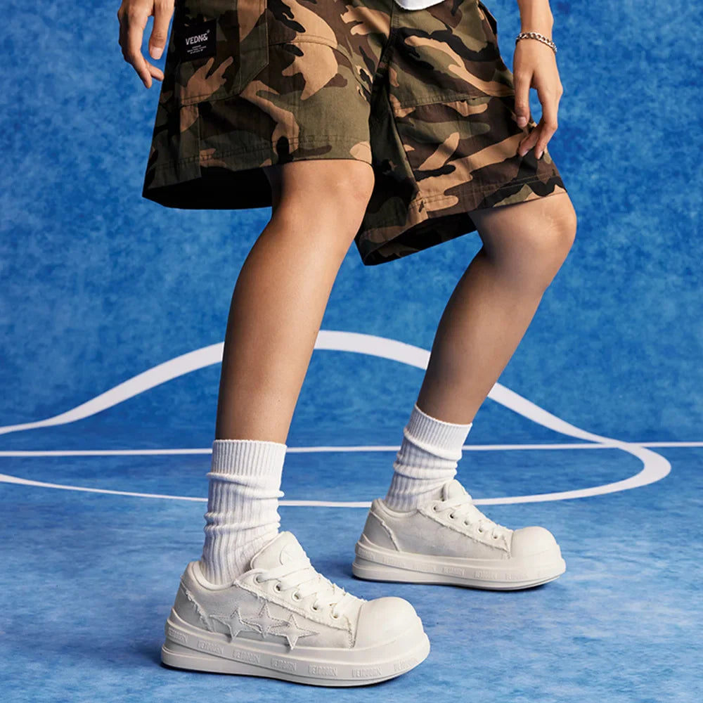 Veidoorn Casual Sneakers 2025 – Breathable Comfort and Retro Style