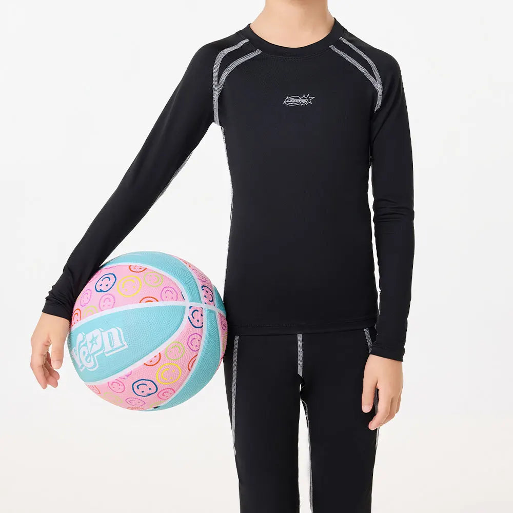 Veidoorn Youth Boys Compression Leggings Shirt – Enhanced Agility and Comfort