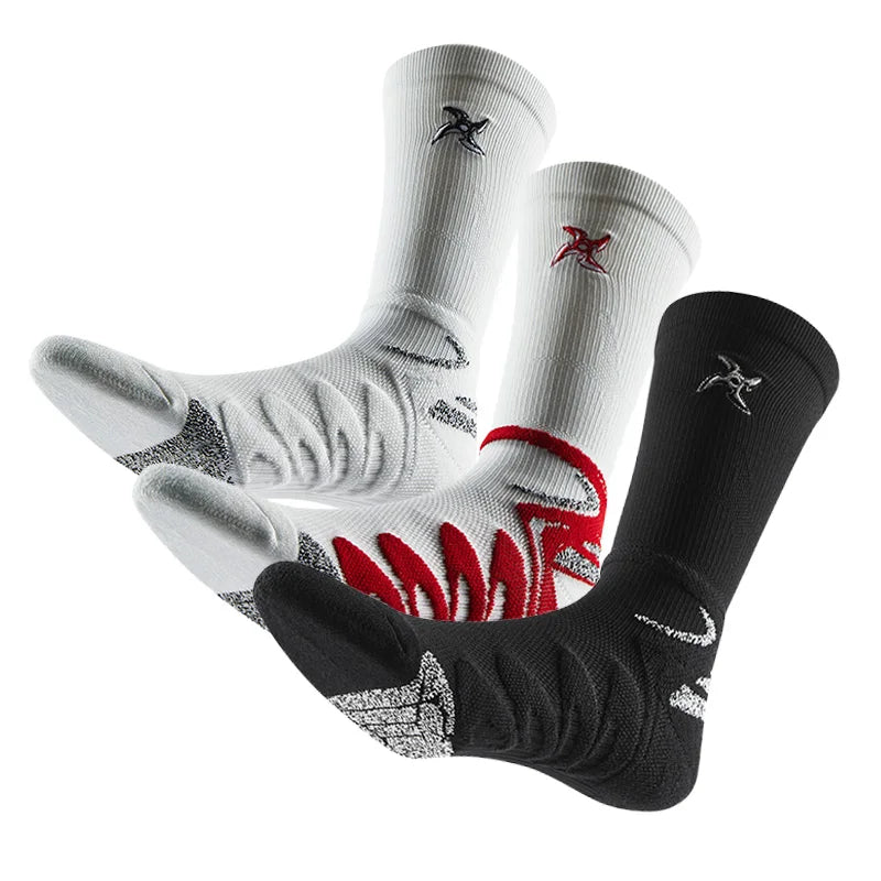 Veidoorn Anti-Slip Compression Sports Socks – Enhanced Grip and Muscle Stability