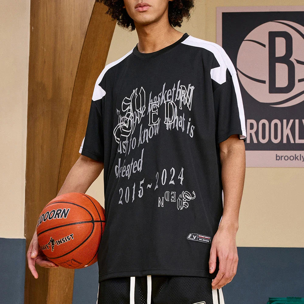Veidoorn Summer Athletic Running Gym Tee – Oversize Breathable Comfort