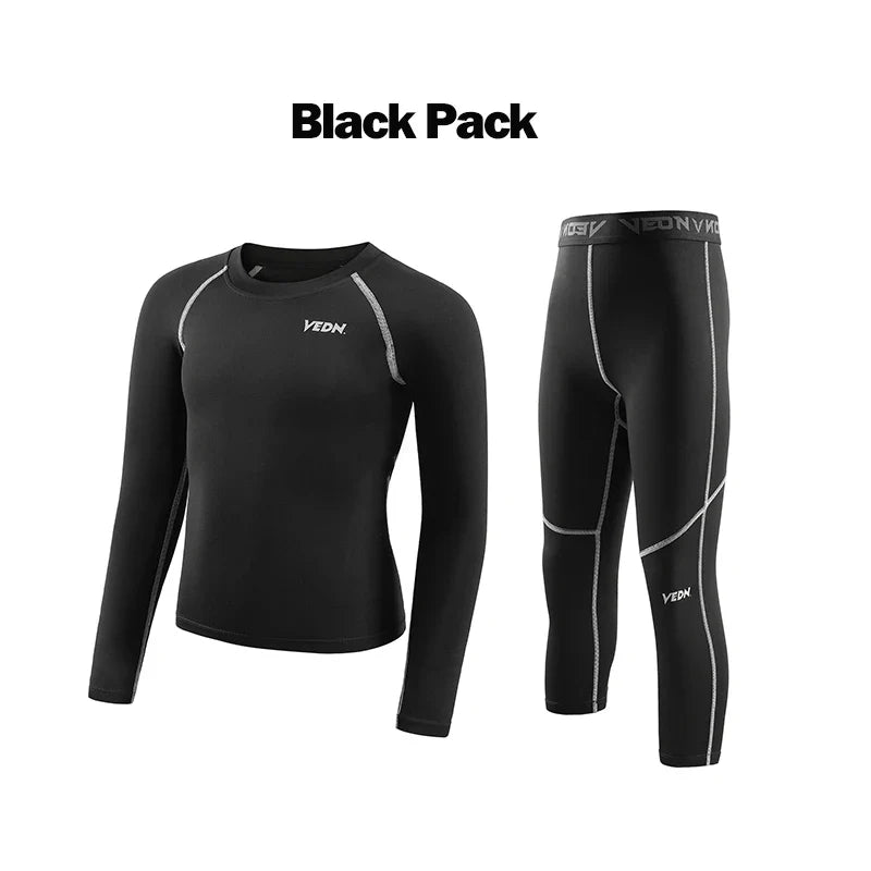 Veidoorn Youth Boys Compression Set – Exceptional Comfort and Support