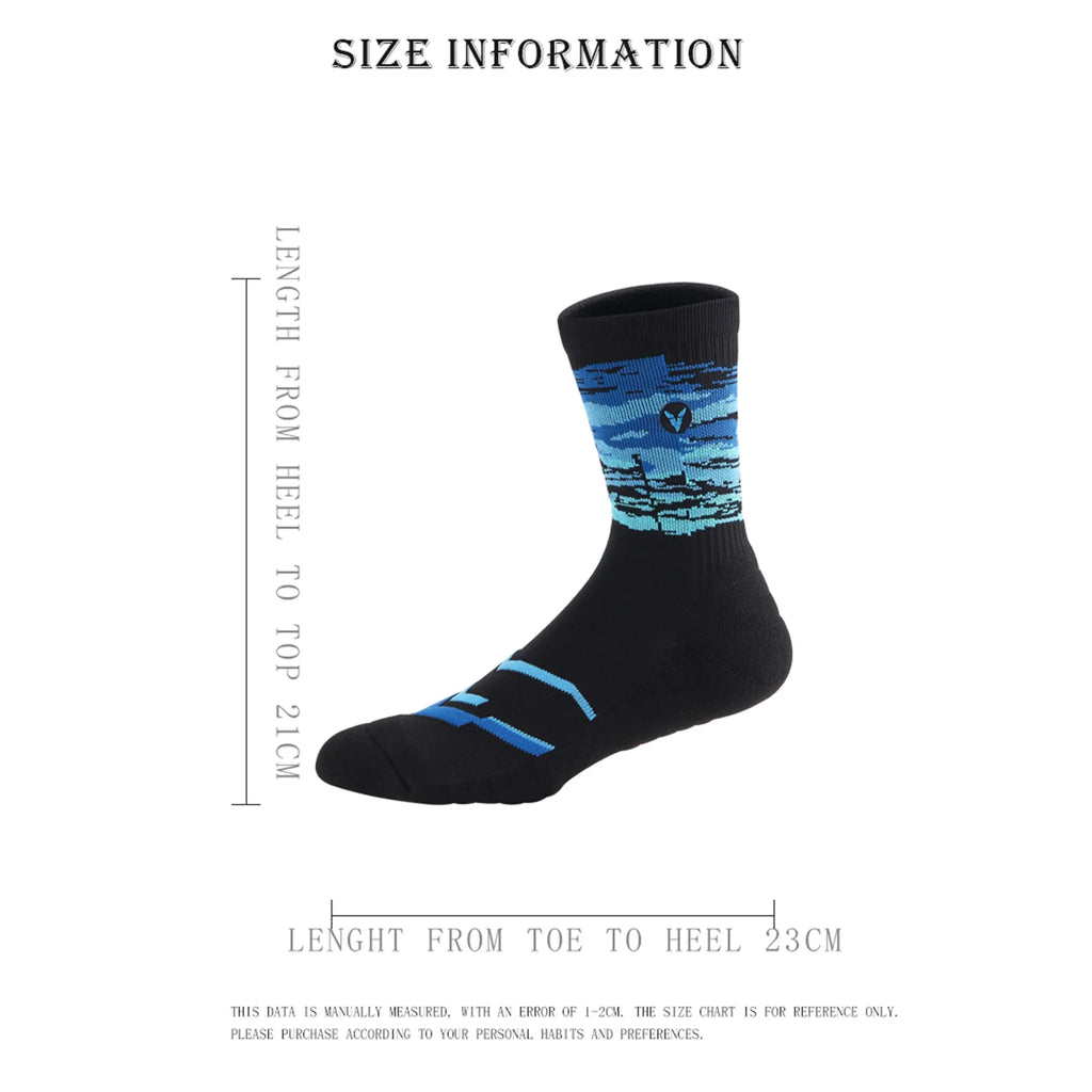 Veidoorn Women Sport Socks – Comfortable Compression with Beach Tree Design