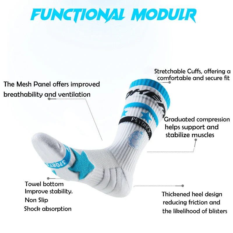 Veidoorn Professional Sport Socks – High Compression Support for Athletes