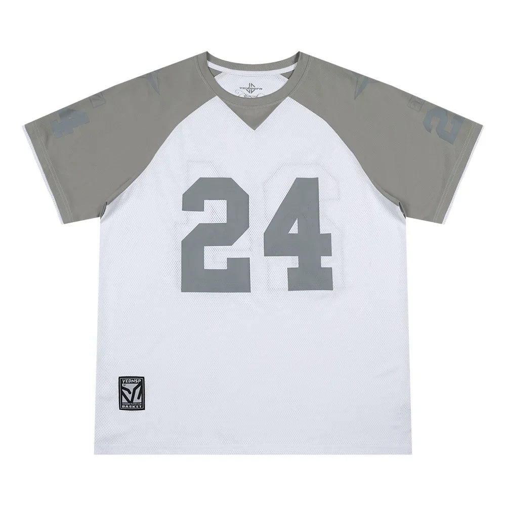Veidoorn Unisex Oversized Athletic T-Shirt – Advanced Moisture-Wicking Fabric