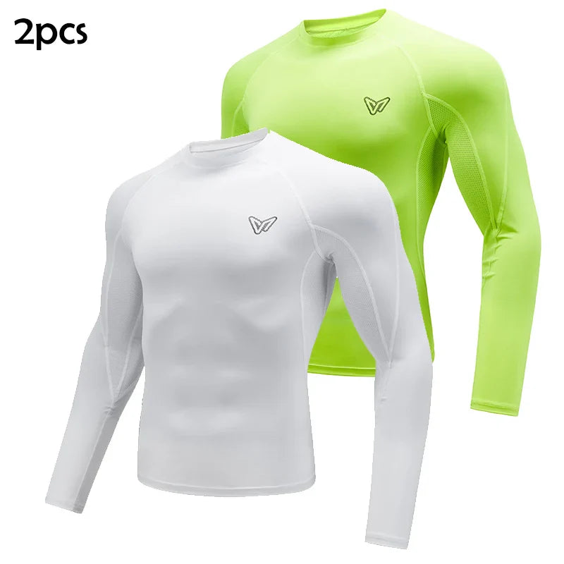 Veidoorn High Quality Compression Shirts – Breathable Mesh Fabric