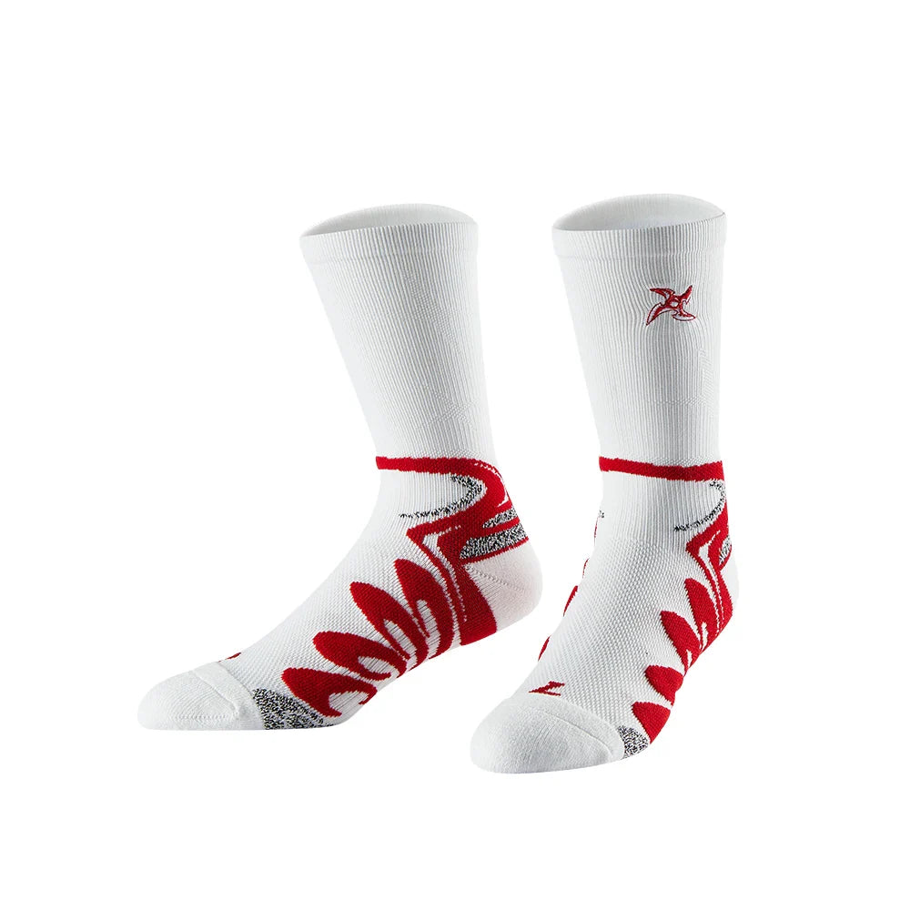 Veidoorn Anti-Slip Compression Sports Socks – Enhanced Grip and Muscle Stability