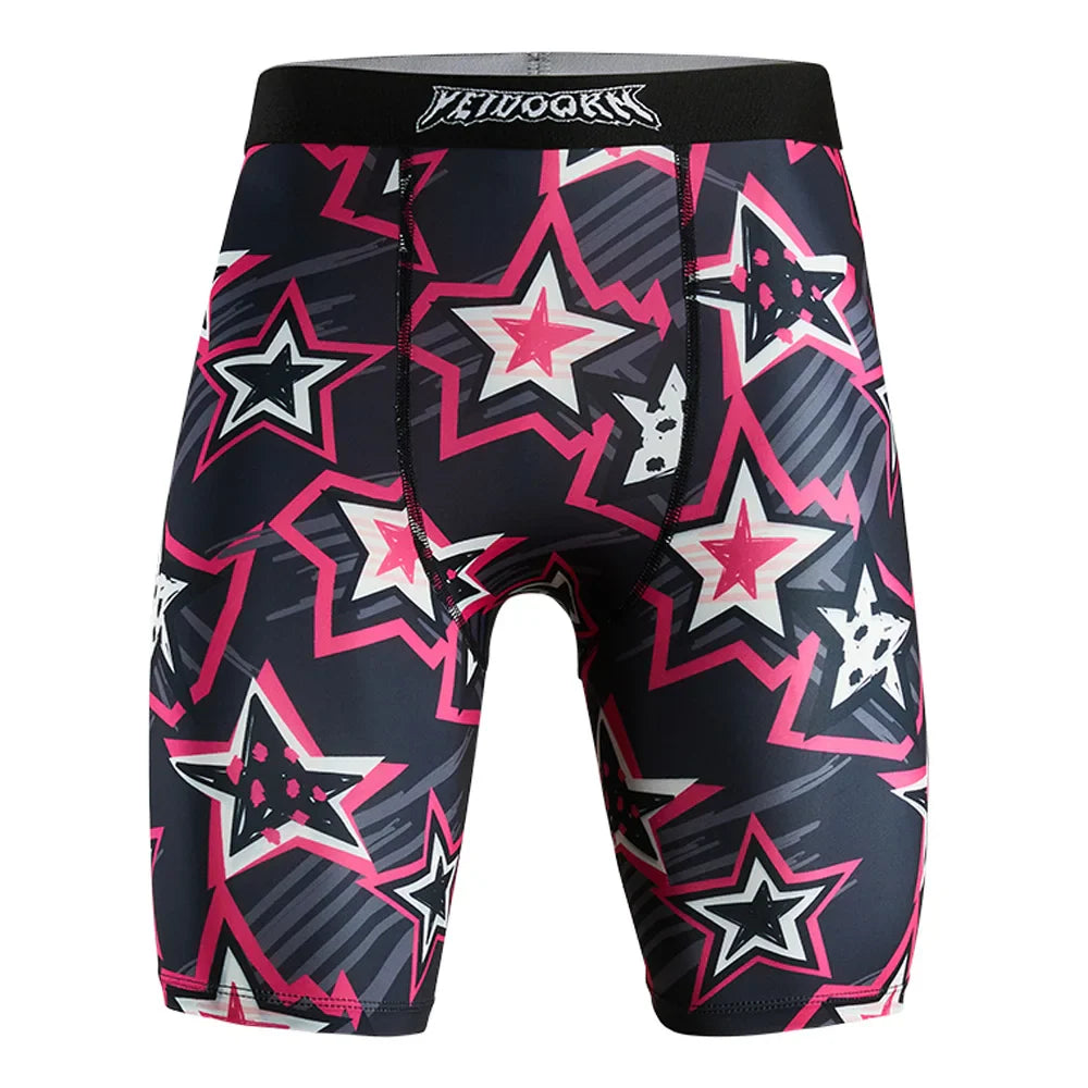 Veidoorn Men's Compression Shorts – Quick-Dry Breathable Activewear