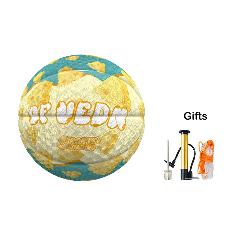 Veidoorn 2025 Rubber Basketball – Durable Anti-Slip Design with Free Air Pump