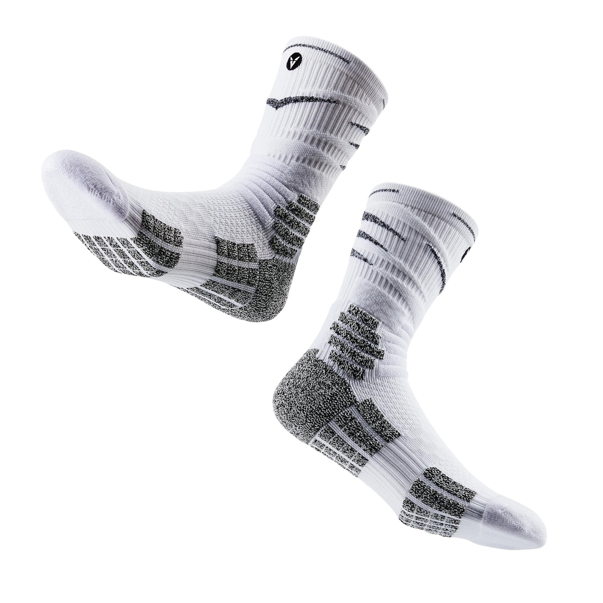 Veidoorn Athletic Cushioned Crew Socks – Superior Comfort and Secure Fit