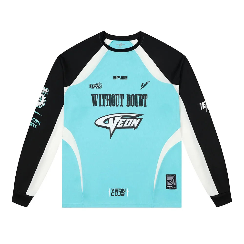 Veidoorn Breathable Long Sleeve Basketball Jersey – Quick Drying Comfort