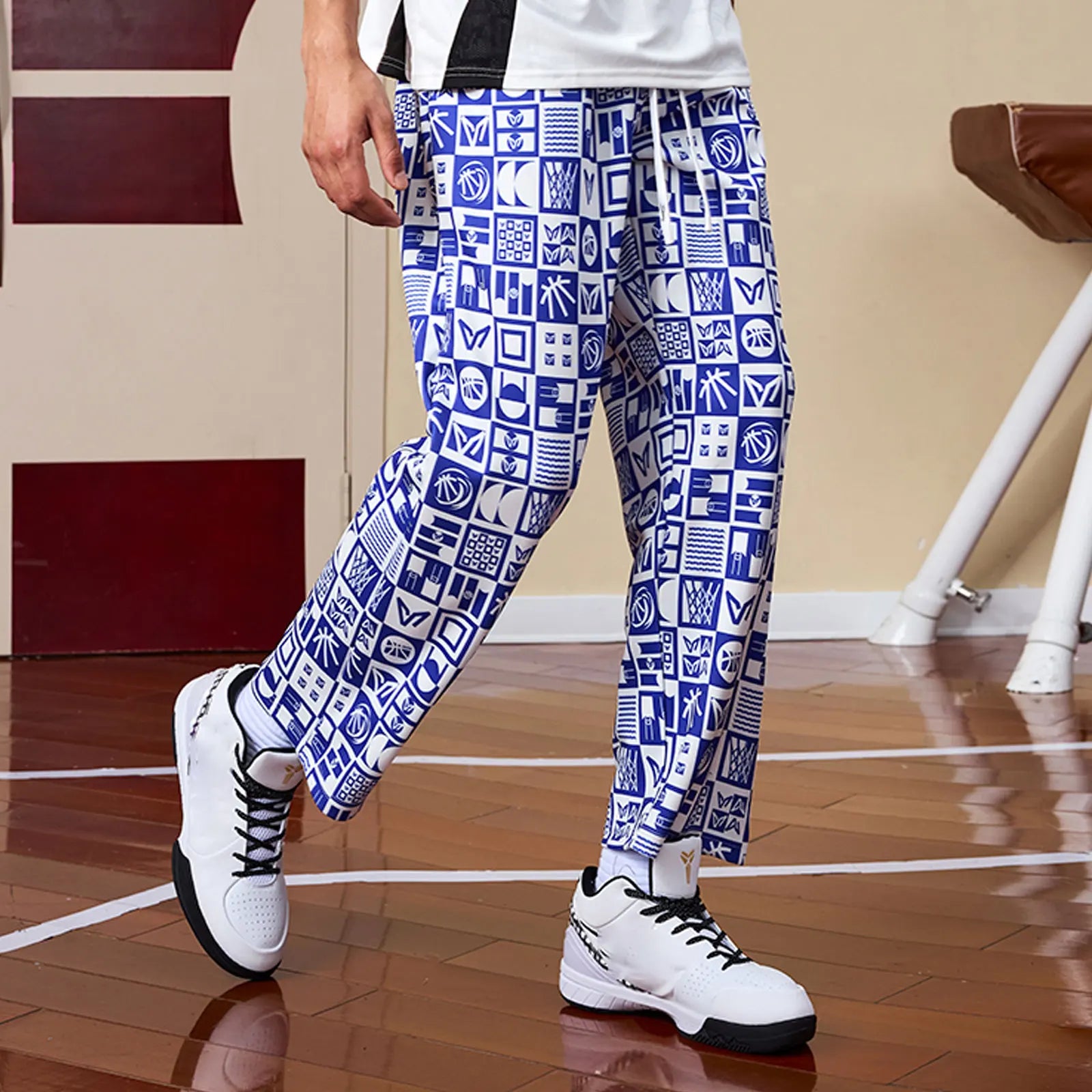 Veidoorn Breathable Sport Long Pants – Elastic Waistband for Comfortable Fit