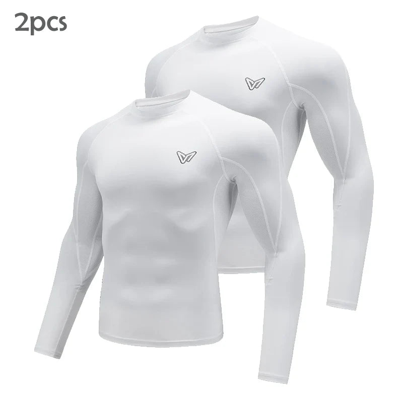 Veidoorn High Quality Compression Shirts – Breathable Mesh Fabric