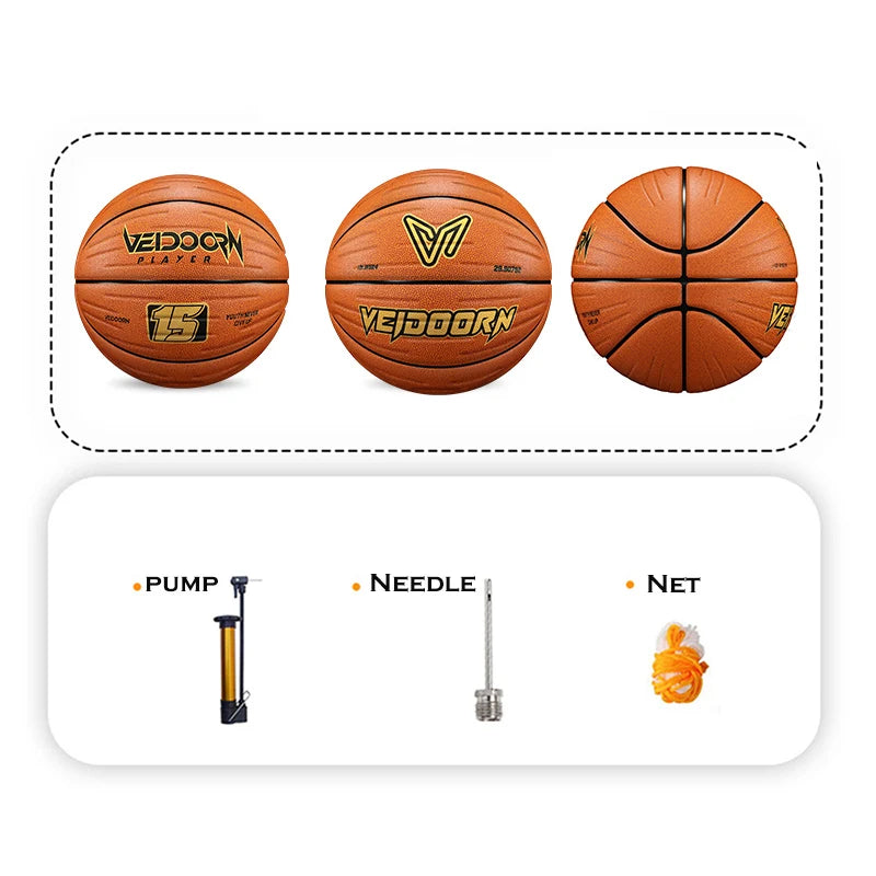 Veidoorn Premium PU Basketball – Exceptional Grip and Durability