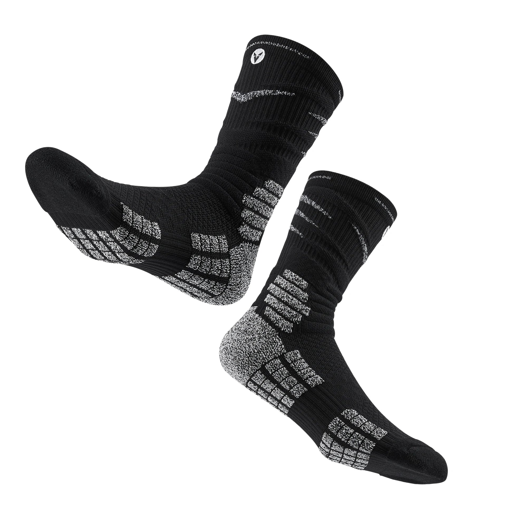 Veidoorn Athletic Cushioned Crew Socks – Superior Comfort and Secure Fit