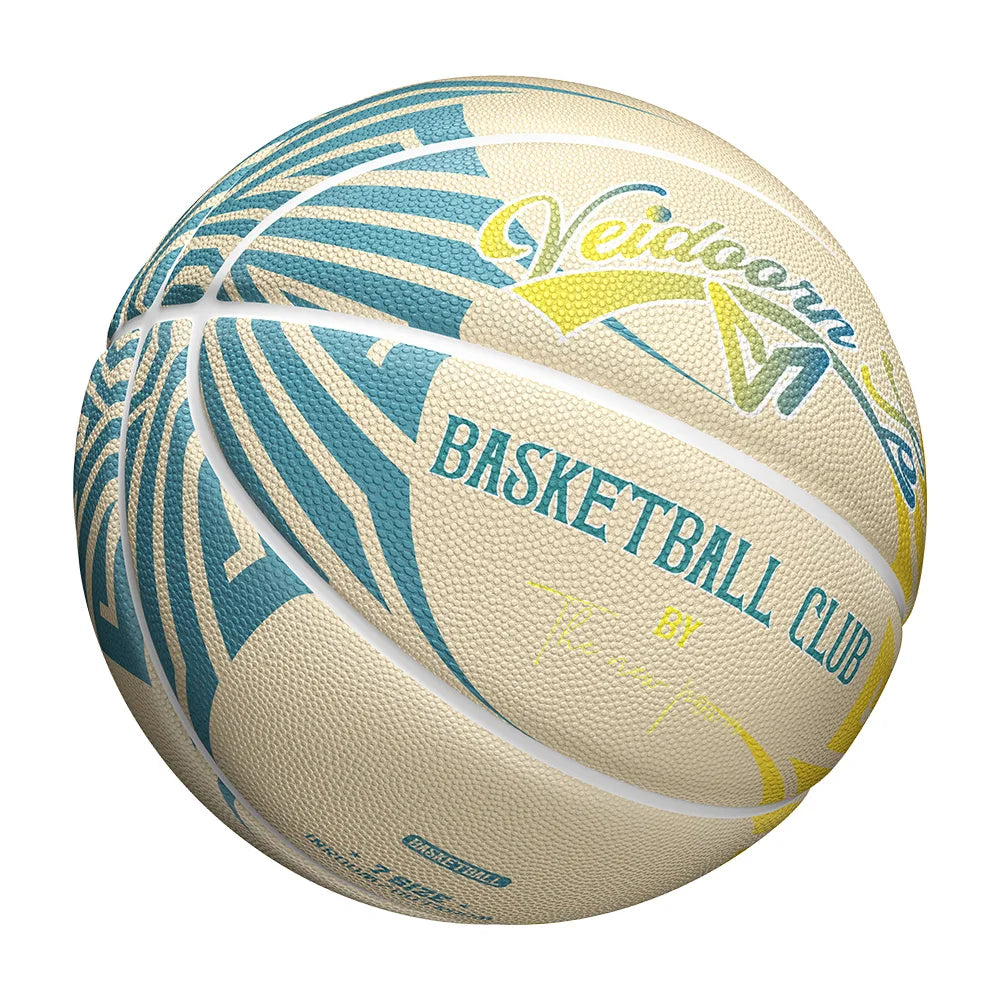 Veidoorn Premium Rubber Basketball – Durable Grip with Unique Wings Design