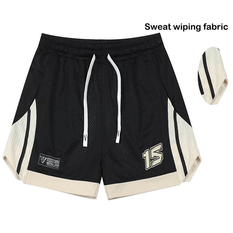 Veidoorn V24008DK Basketball Shorts – Breathable Sweat Wicking Fabric