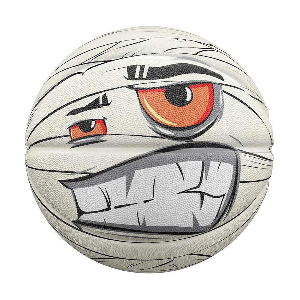 Veidoorn Durable Rubber Basketball Size 7 – Fun Playful Design for Indoor and Outdoor Use