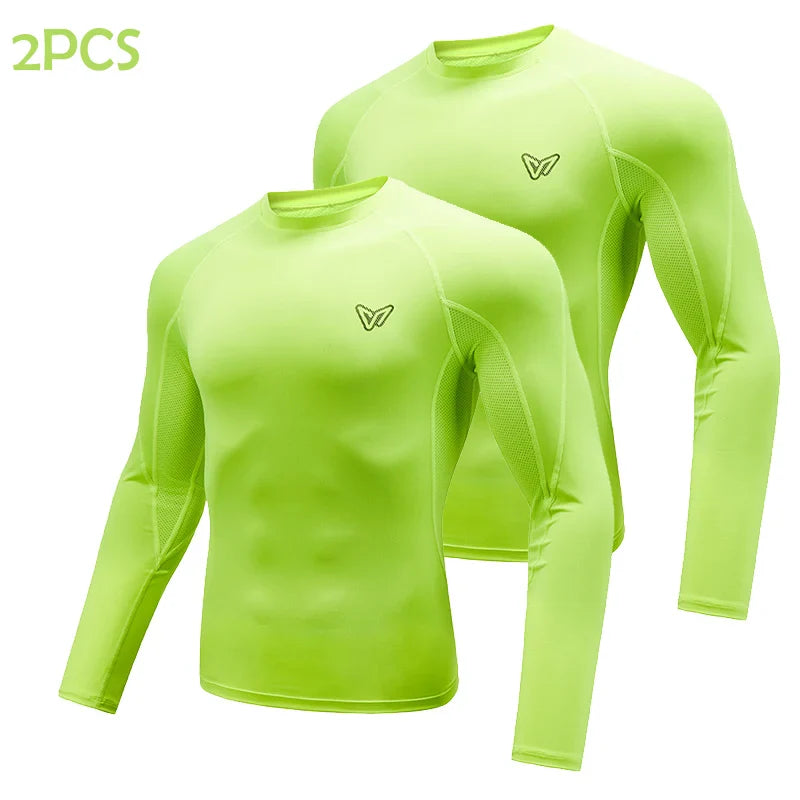 Veidoorn High Quality Compression Shirts – Breathable Mesh Fabric