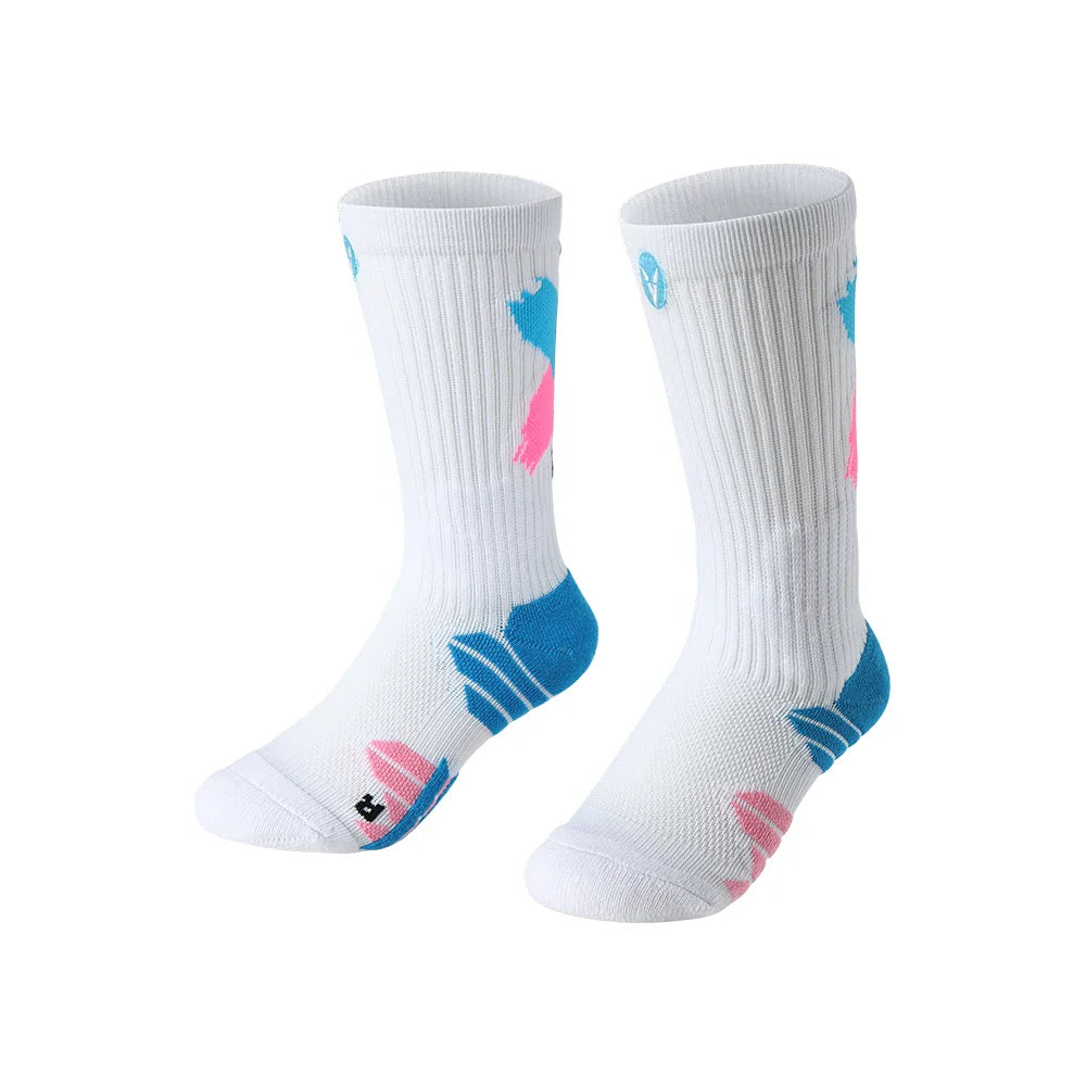 Veidoorn Basketball Socks – Thick Breathable Ankle Support for Kids