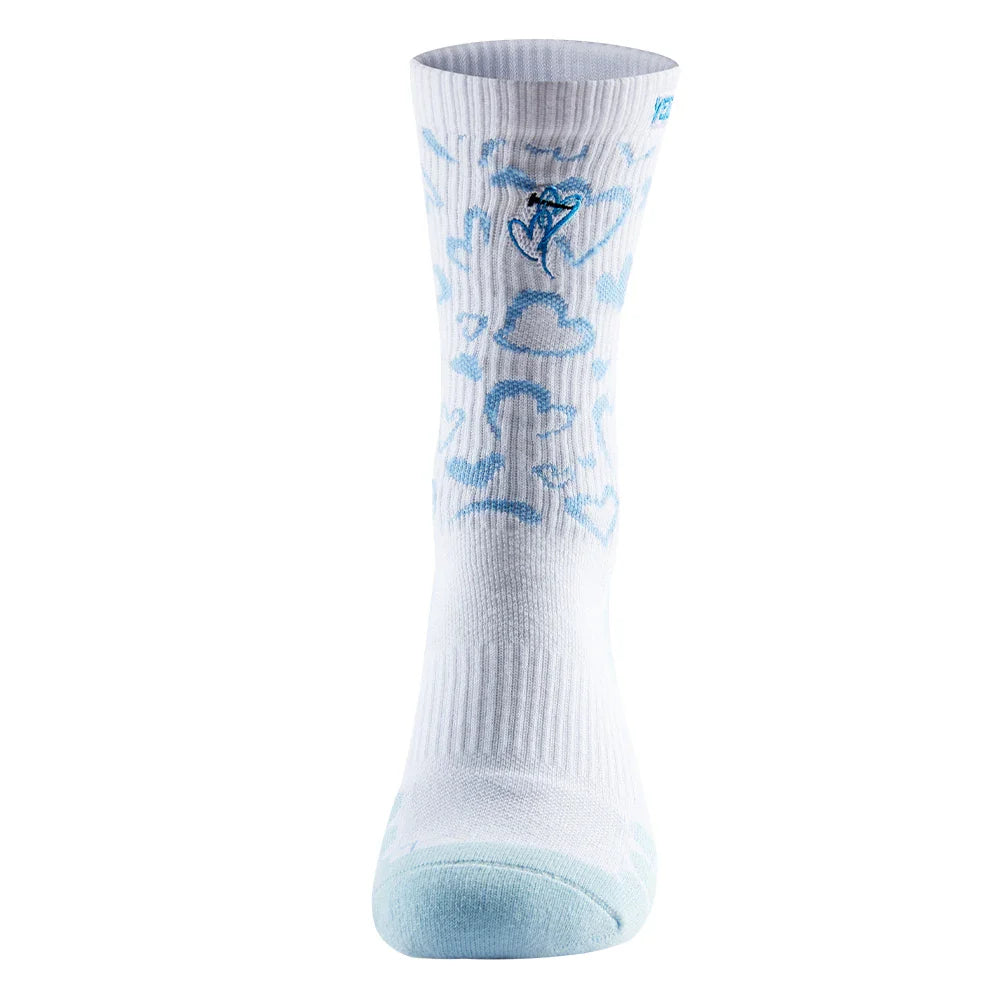 Veidoorn Trendy Women's Athletic Socks – Cushioned and Moisture-Wicking Design