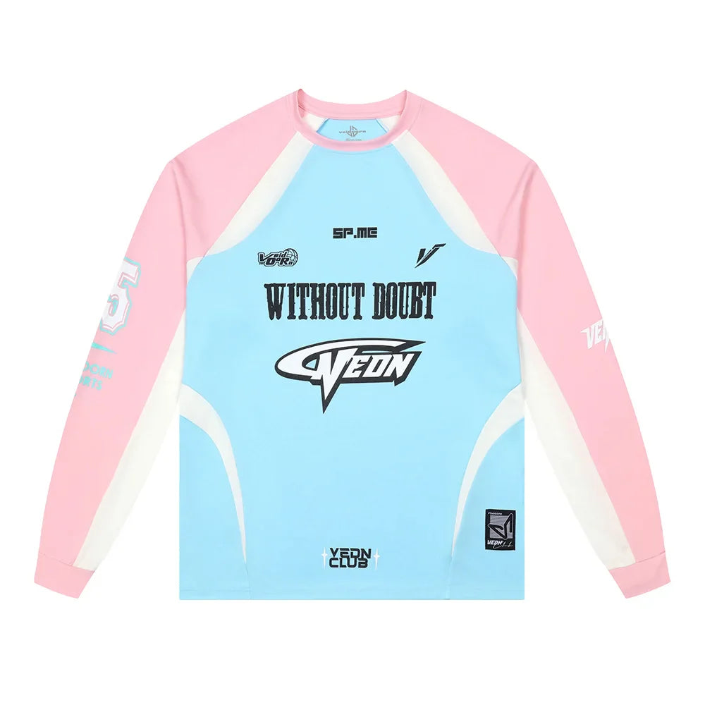 Veidoorn Breathable Long Sleeve Basketball Jersey – Quick Drying Comfort