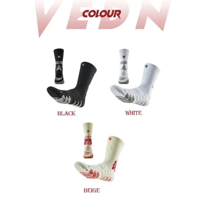 Veidoorn Non Slip Running Socks – Exceptional Ankle Support and High Elasticity