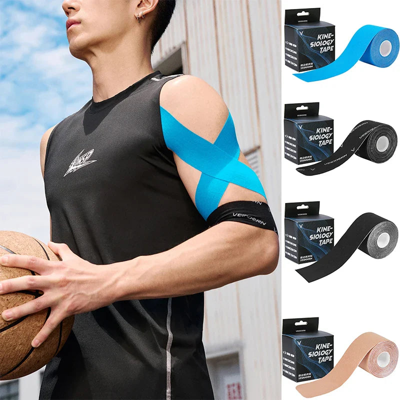 Veidoorn Elastic Kinesiology Tape – Waterproof Muscle Support