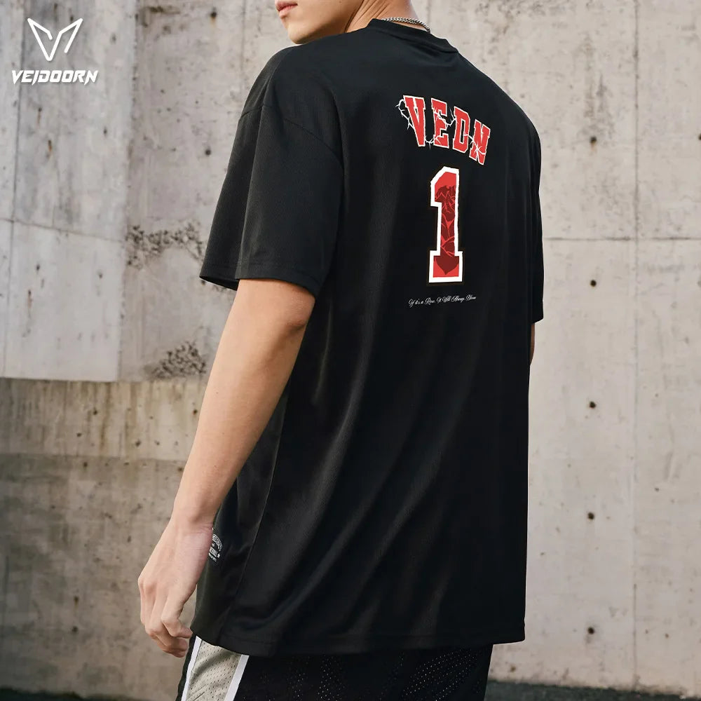 Veidoorn 2025 Casual Sports T-Shirt – Breathable Quick-Dry Fabric