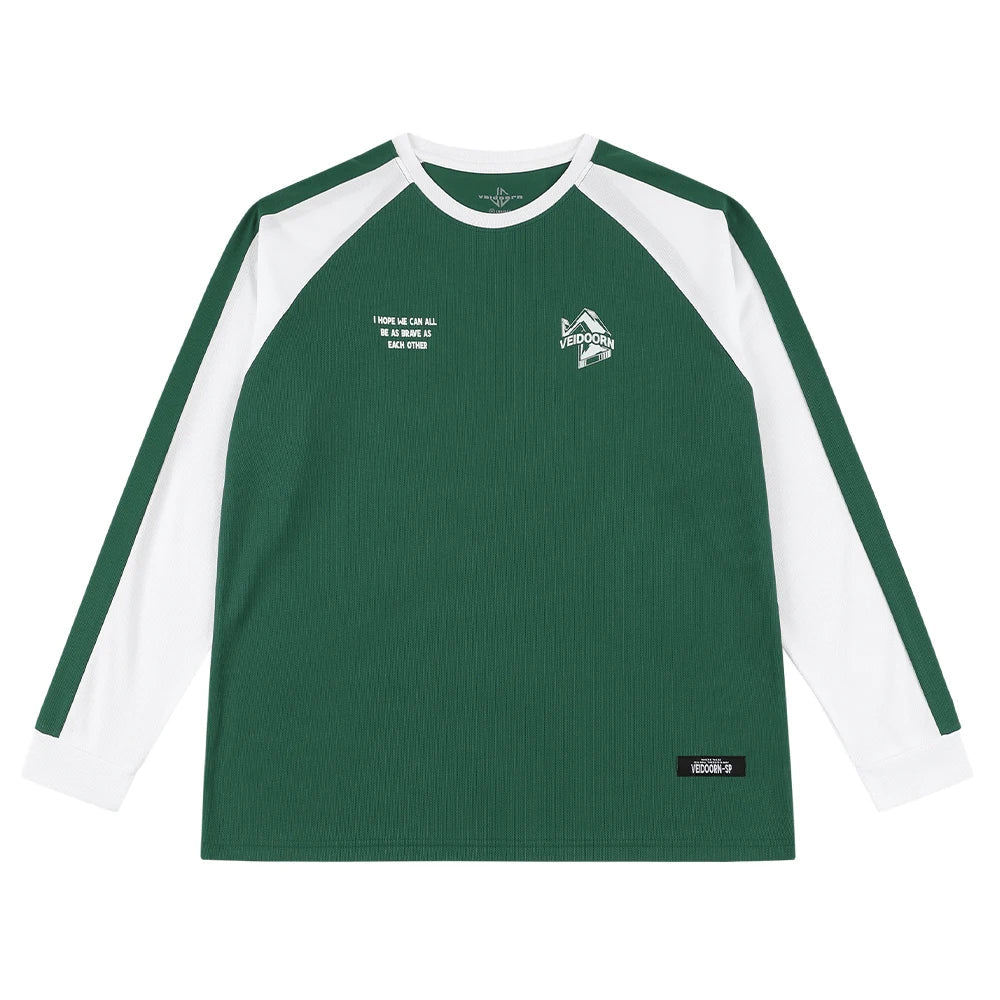 Veidoorn Breathable Long Sleeve Training Jersey – Ultimate Comfort and Quick Dry Performance