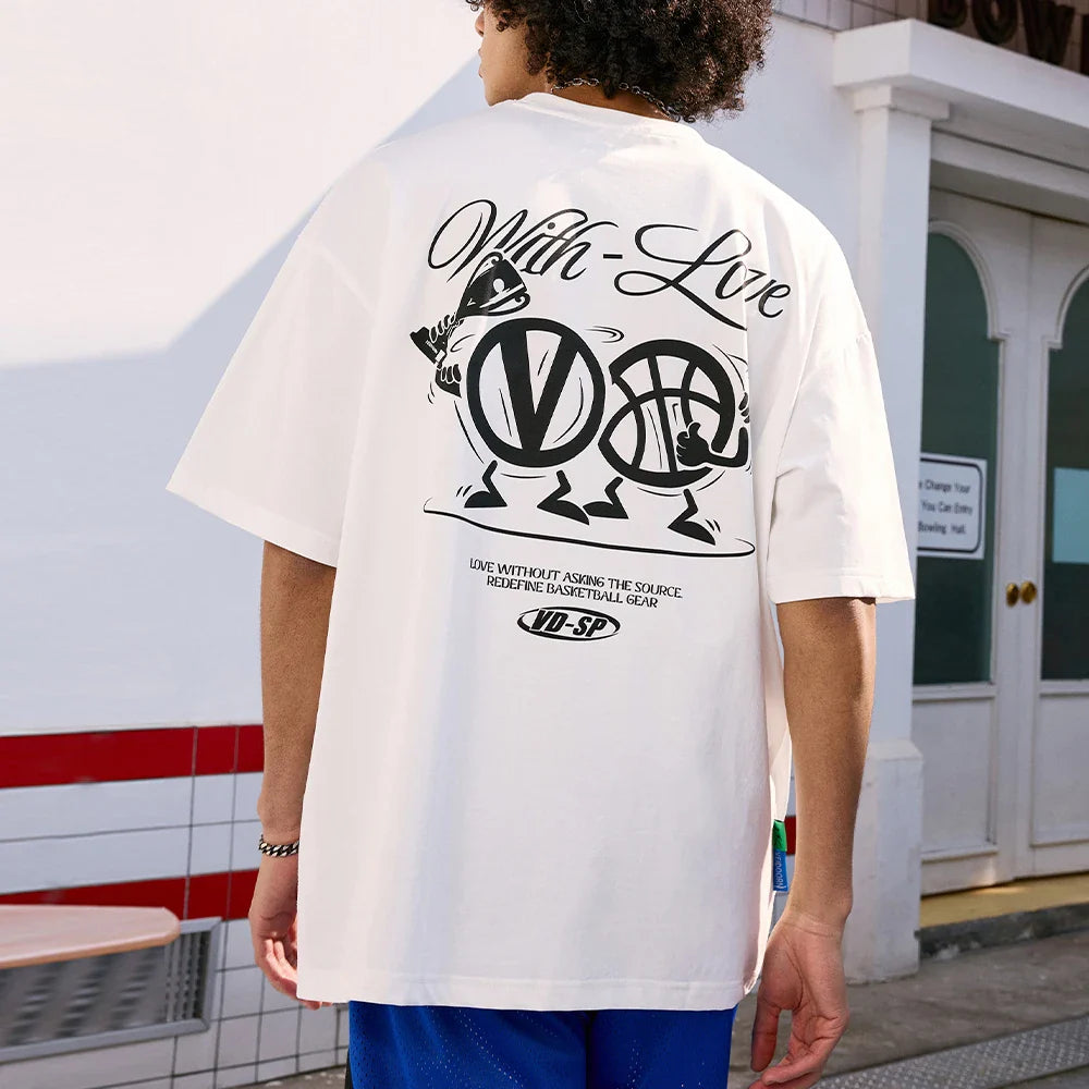 Veidoorn High Quality Cotton Short Sleeve T Shirt – Eco-Friendly Comfort