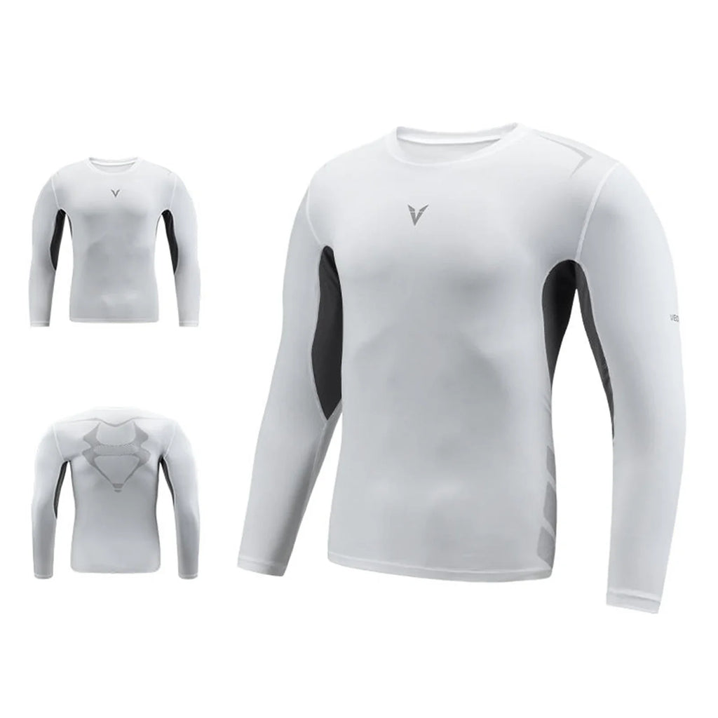 Veidoorn Long Sleeve Compression Shirt – Ultra-Soft Comfort Fabric