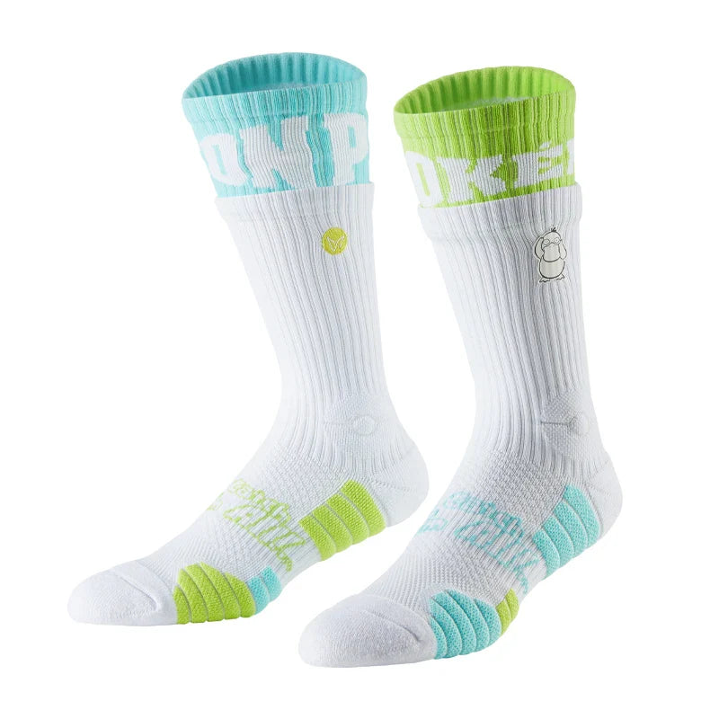 Veidoorn Colorful Compression Socks – High Elasticity Non-Slip Support